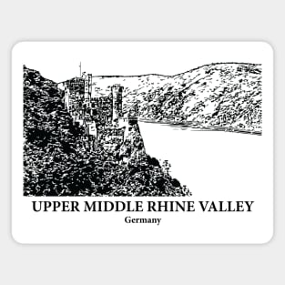 Upper Middle Rhine Valley - Germany Magnet